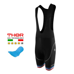 CYCLING BIB SHORT SILASPORT NATION STYLE 3 FRANCE