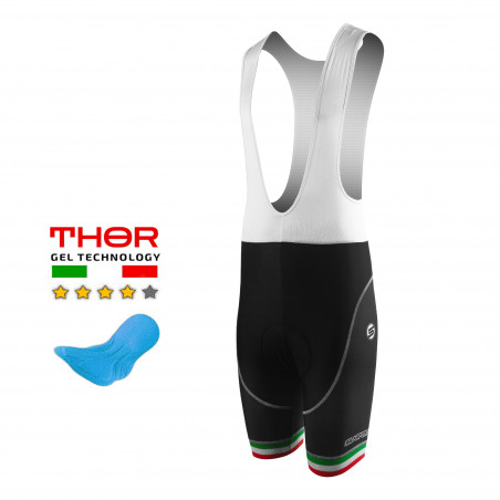 CYCLING BIB SHORT SILASPORT NATION STYLE 3 ITALIA