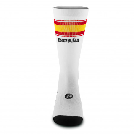 CHAUSSETTES CYCLISME SILASPORT NATION STYLE 3 ESPANA - MI-HAUTES