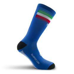 CHAUSSETTES CYCLISME SILASPORT NATION STYLE 3 ITALIA - MI-HAUTES