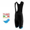 CYCLING BIB SHORT SILASPORT MOZAIK STYLE BLUE