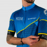 MAILLOT SILASPORT MOZAIK STYLE BLEU MC