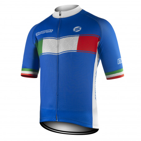 MAILLOT SILASPORT ITALIA NATION STYLE 3 MC