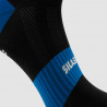 CHAUSSETTES CYCLISME SILASPORT MOZAIK STYLE BLEU - MI-HAUTES