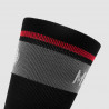 CHAUSSETTES CYCLISME SILASPORT MOZAIK STYLE GRIS - MI-HAUTES