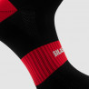 CHAUSSETTES CYCLISME SILASPORT MOZAIK STYLE ROUGE - MI-HAUTES