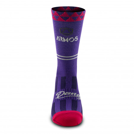 CYCLING MEDIUM HEIGHT SOCKS ARMOS DANA PURPLE