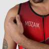 TRI SUIT SD SILASPORT MOZAIK STYLE RED SL