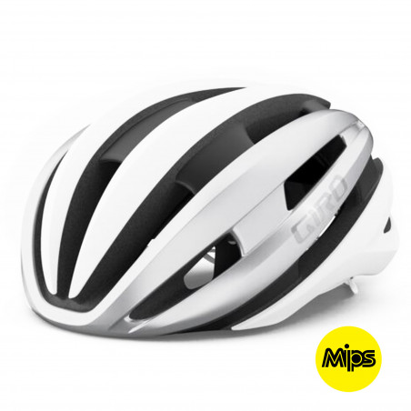 CASQUE GIRO SYNTHE MIPS II - BLANC MAT/ARGENT