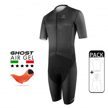 PACK ÉTÉ CYCLISME PRO RACE ARMOS EPIC - GRIS - ACTIVE GEL