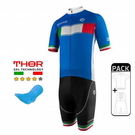 PACK ÉTÉ CYCLISME SILASPORT ITALIA NATION STYLE 3