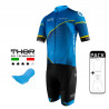 PACK ÉTÉ CYCLISME SILASPORT BLEU MOZAIK STYLE