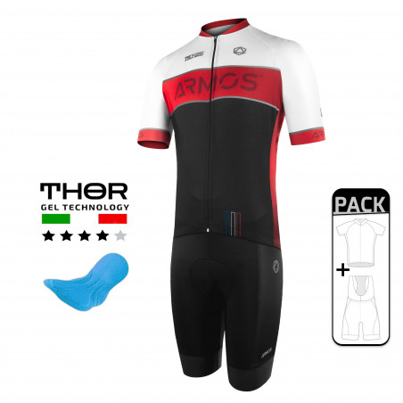 PACK ÉTÉ CYCLISME ARMOS TALISMAN - ROUGE