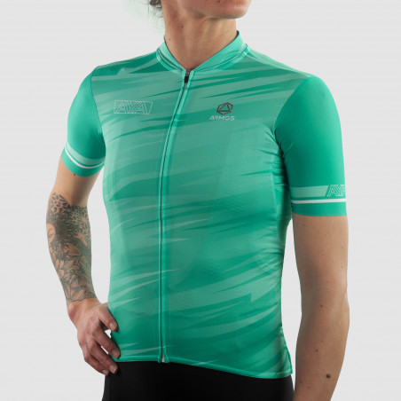 TOP LADY SLIMLIGHT ARMOS AYA JERSEY GREEN SS