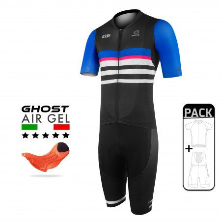 PACK ÉTÉ CYCLISME PRO LIGHT ARMOS ICON - BLEU