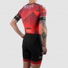 TRI SUIT SS - SD SILASPORT MOZAIK STYLE RED SS