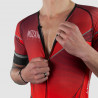 TRI SUIT SS - SD SILASPORT MOZAIK STYLE RED SS