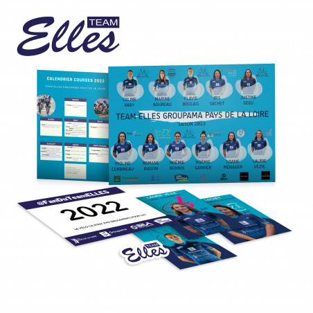 FAN KIT TEAM ELLES GROUPAMA PAYS DE LOIRE