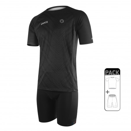 PACK ÉTÉ RUNNING HOMME - ARMOS LEGEND NOIR