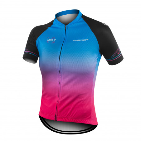 WOMEN JERSEY EVO SILASPORT GIRLY STYLE PINK SS