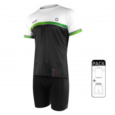 PACK ÉTÉ RUNNING HOMME - ARMOS TALISMAN VERT