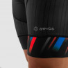 CYCLING BIB SHORT ELITE ARMOS COMÈTE BLUE/RED