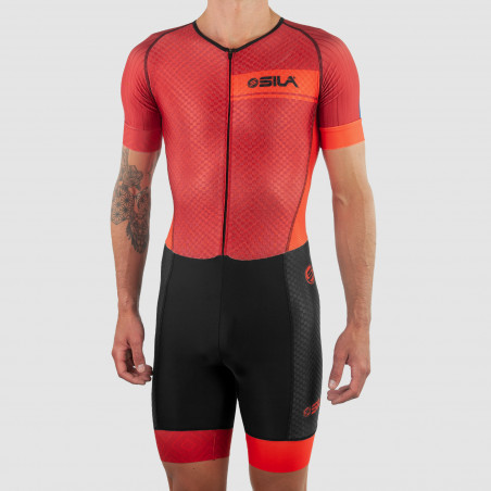 SKATING SUIT SILASPORT ELITE AERO CLASSY STYLE RED SS