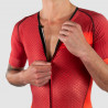 COMBINAISON ROLLER SILASPORT ELITE AERO CLASSY STYLE ROUGE MC