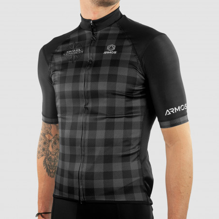 GRAVEL JERSEY ARMOS CONQUEST BLACK SS