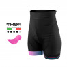 WOMEN CYCLING SHORT HIGH WAIST SILASPORT GIRLY STYLE PINK