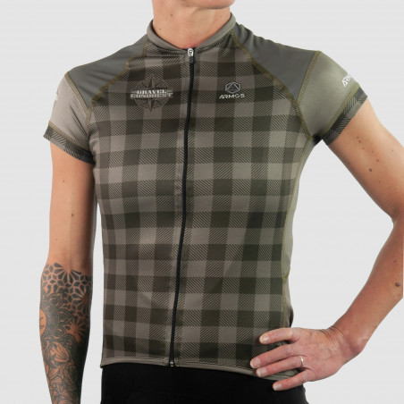 WOMEN GRAVEL JERSEY ARMOS CONQUEST TAUPE SS