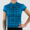 WOMEN GRAVEL JERSEY ARMOS CONQUEST BLUE SS