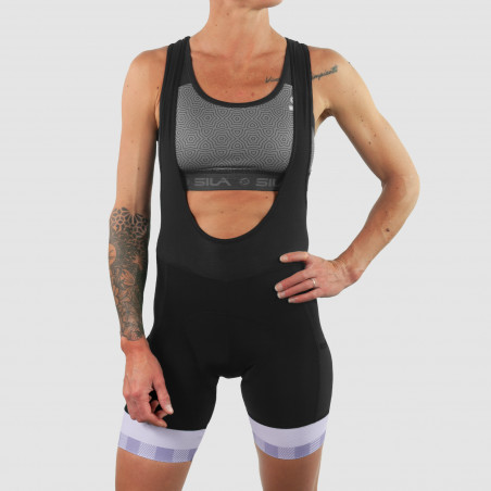 WOMEN GRAVEL BIBSHORT ARMOS CONQUEST LAVENDER