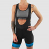 WOMEN GRAVEL BIBSHORT ARMOS CONQUEST BLUE