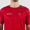 MAILLOT MC RUNNING HOMME PERFO ARMOS LEGEND ROUGE