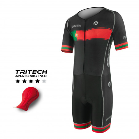 TRI SUIT SS - SD SILASPORT PORTUGAL NATION STYLE 3