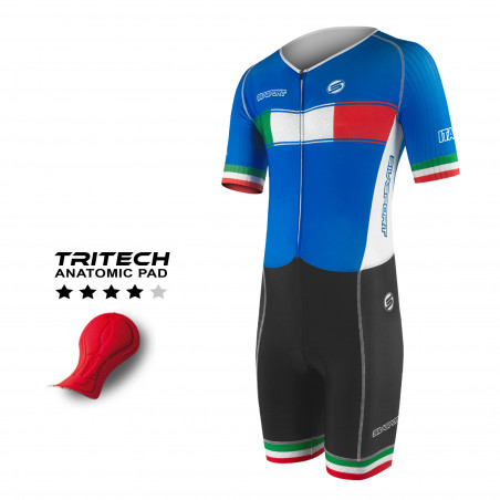 TRI SUIT SS - SD SILASPORT ITALIA NATION STYLE 3