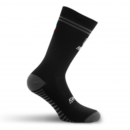 CHAUSSETTES CYCLISME ARMOS LEGEND NOIR - MI-HAUTES