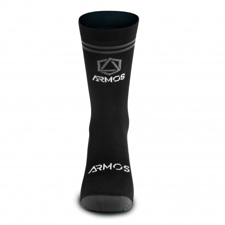 CHAUSSETTES CYCLISME ARMOS LEGEND NOIR - MI-HAUTES