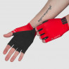 SHORT GLOVES ARMOS COMFORT GEL+ RED