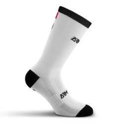 CHAUSSETTES CYCLISME ARMOS TALISMAN BLANC - MI-HAUTES