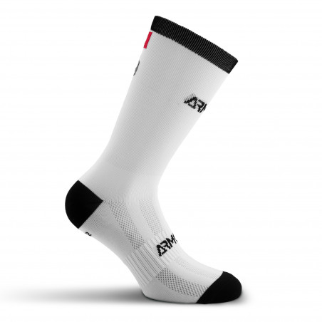 CYCLING MEDIUM HEIGHT SOCKS ARMOS TALISMAN WHITE