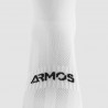 CHAUSSETTES CYCLISME ARMOS TALISMAN BLANC - MI-HAUTES