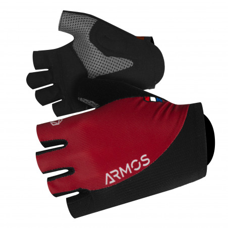 SHORT GLOVES ARMOS ROAD PRO RACE GRENAT