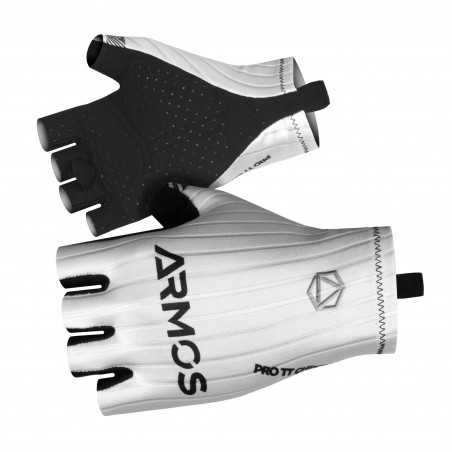 SHORT GLOVES ARMOS PRO AERO CHRONO WHITE