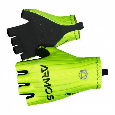 GANTS COURTS ARMOS PRO AERO CHRONO JAUNE FLUO