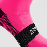 CHAUSSETTES RUNNING ARMOS TALISMAN ROSE FLUO - COURTES