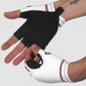 SHORT GLOVES SILASPORT ROAD SOFT WHITE