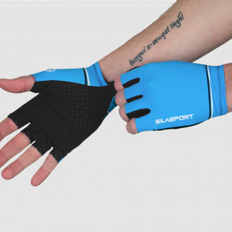 SHORT GLOVES SILASPORT ROAD SOFT BLUE