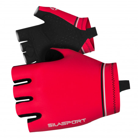 SHORT GLOVES SILASPORT ROAD SOFT RED